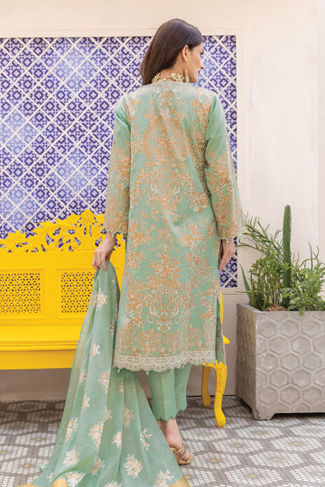 Khaadi Cotton Satin | BCS240206 Green Online Shopping